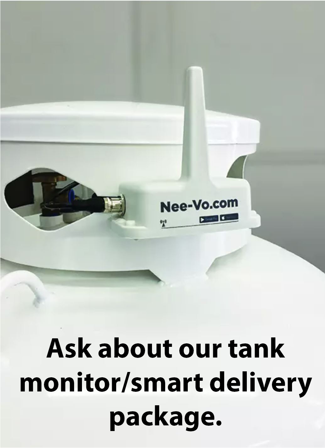 Nee-Vo smart propane tank monitor